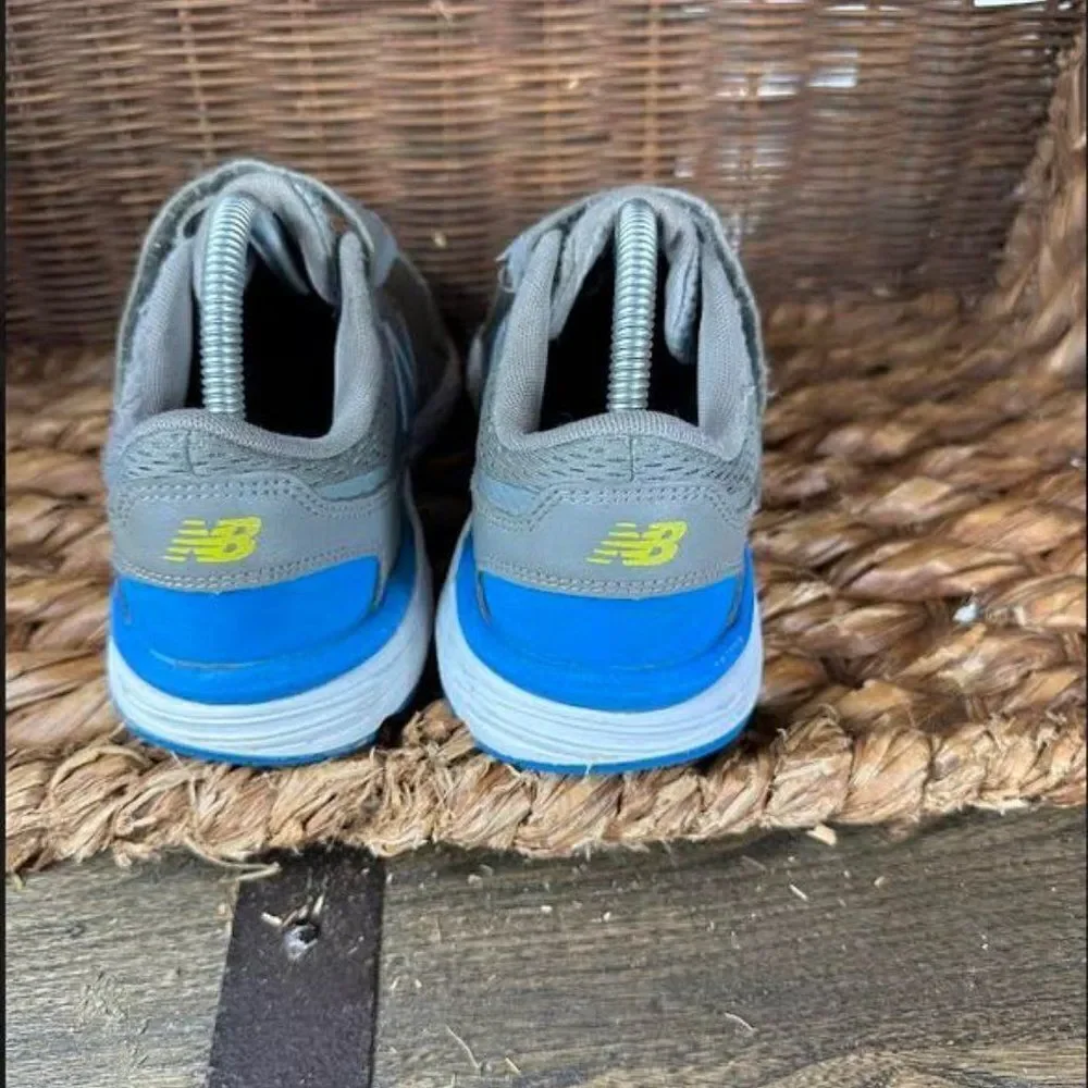 New Balance Sz 7 Kids 680v6‎ Grey/Blue YA680LS6 Running Sneakers